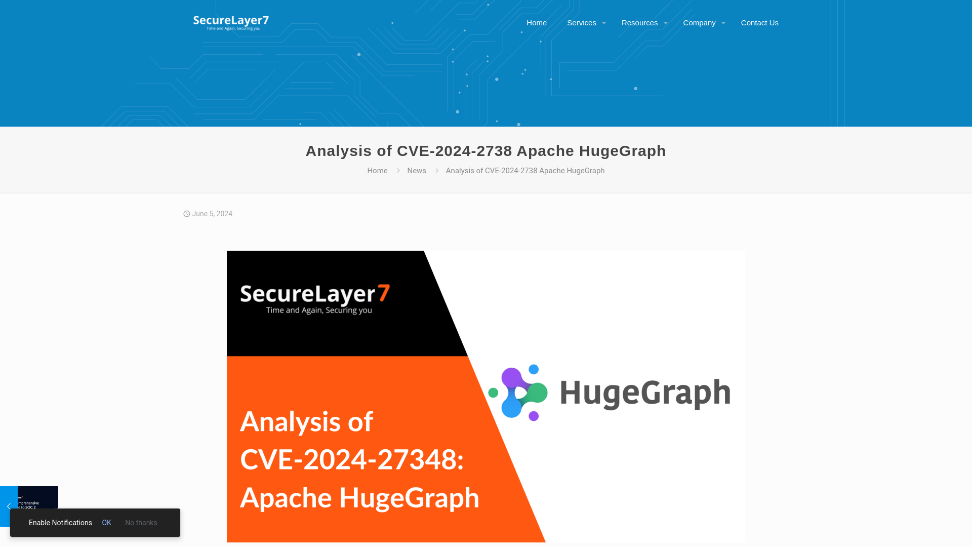 Analysis of CVE-2024-2738 Apache HugeGraph