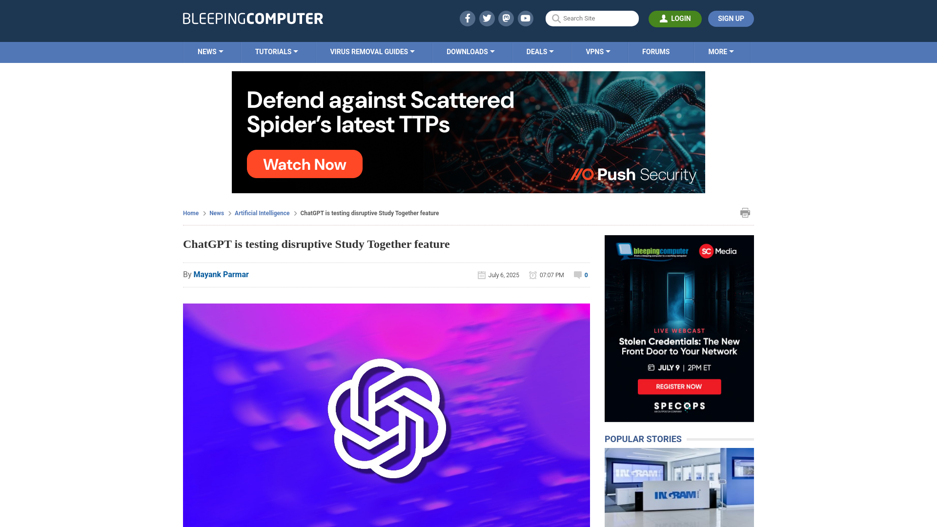 ChatGPT is testing disruptive Study Together feature