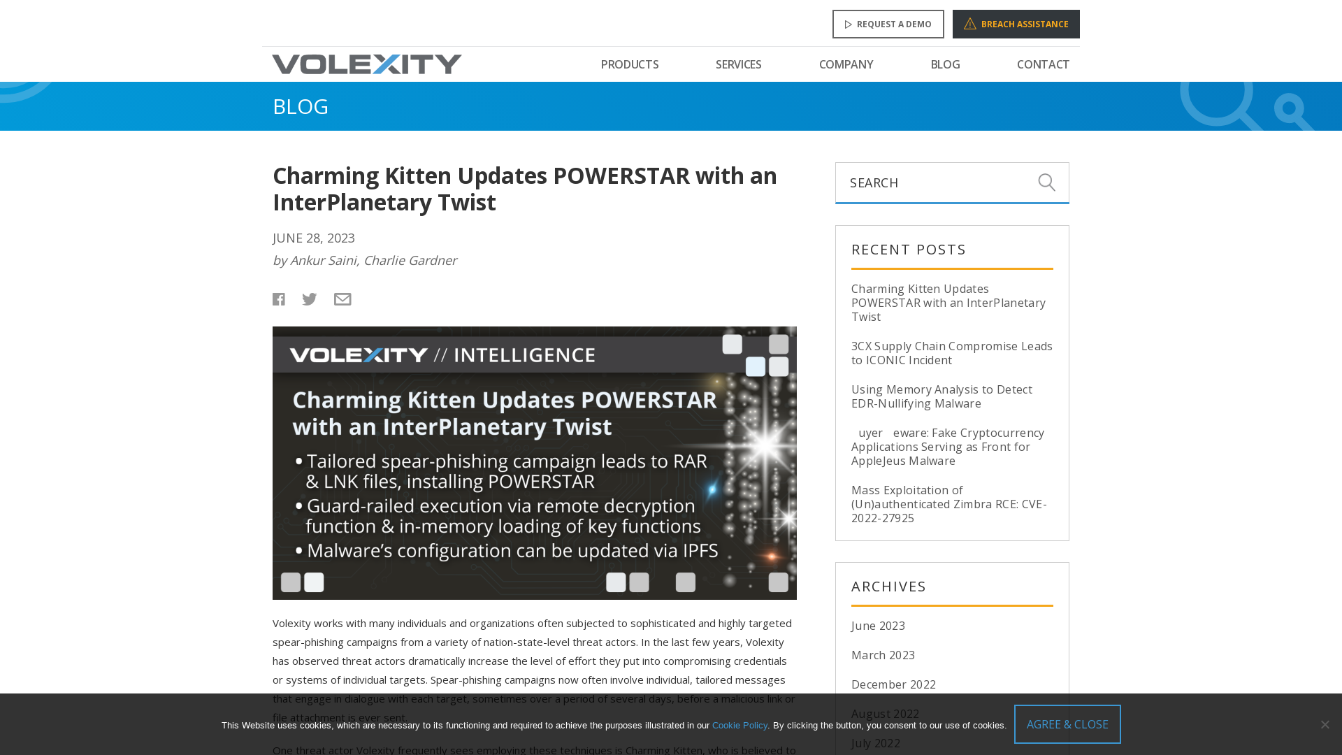 Charming Kitten Updates POWERSTAR with an InterPlanetary Twist - Volexity