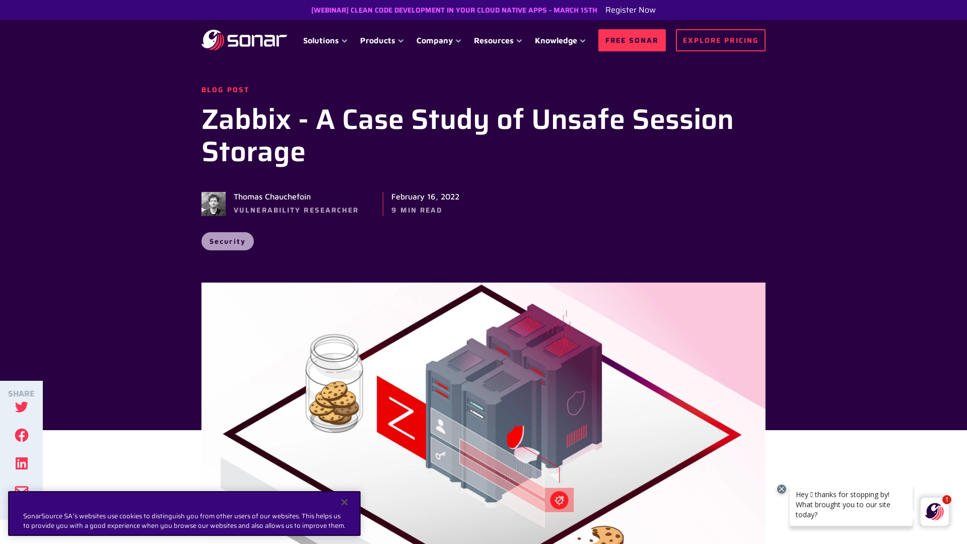 Zabbix - A Case Study of Unsafe Session Storage | Sonar