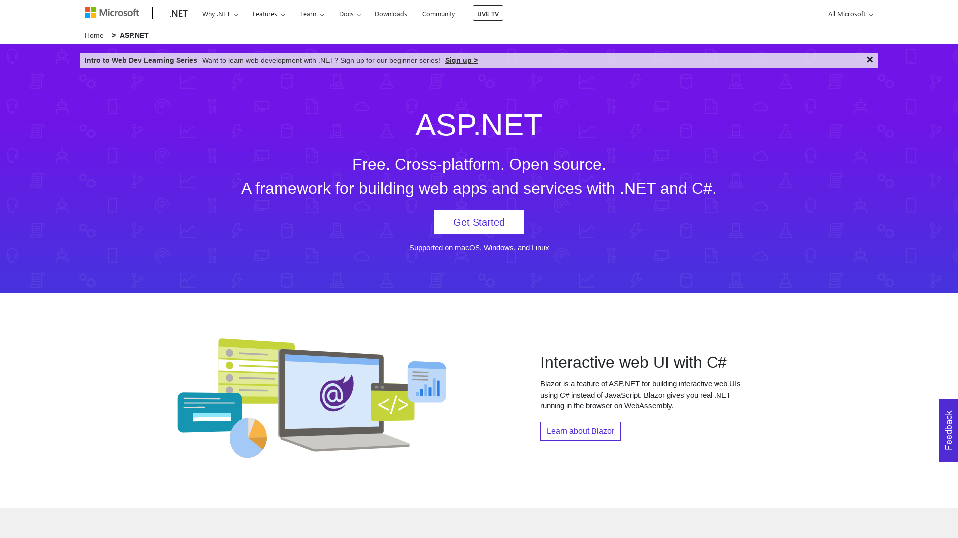 ASP.NET | Open-source web framework for .NET