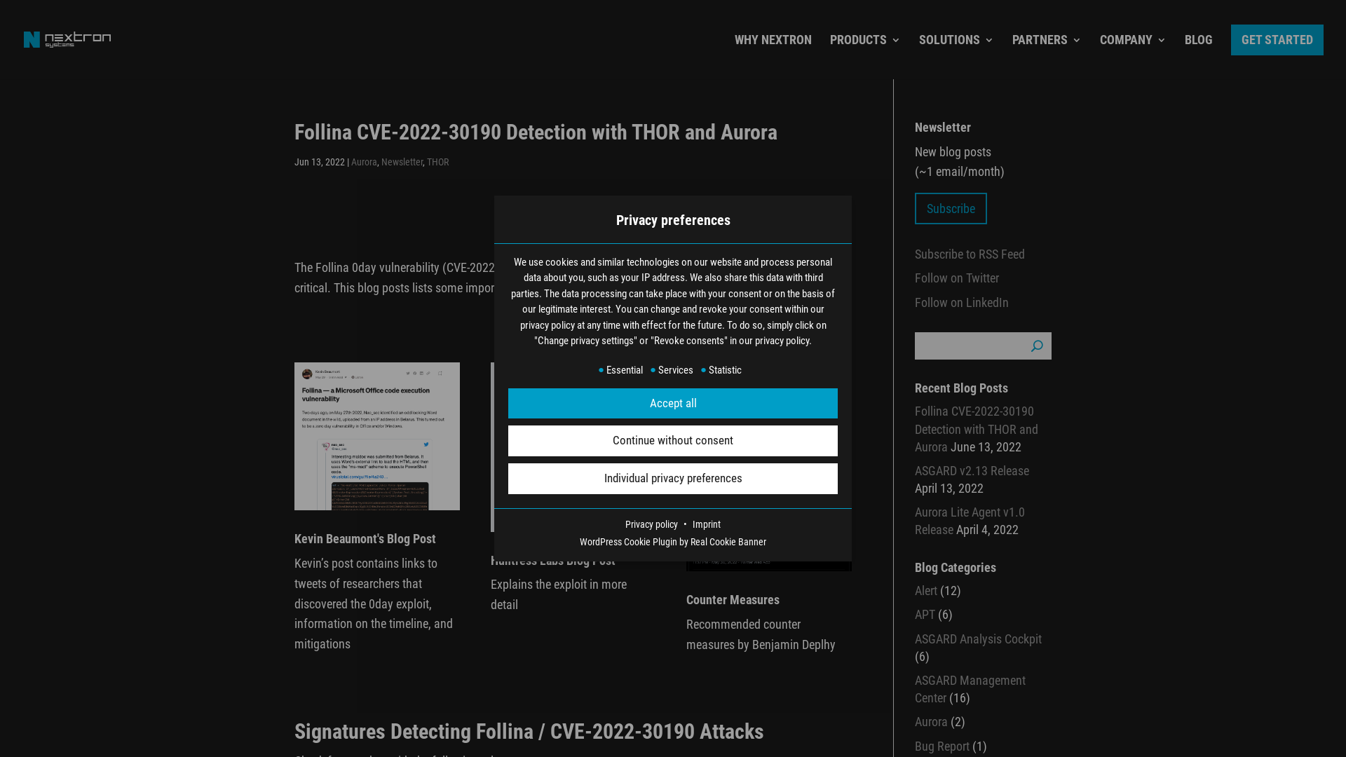 Follina CVE-2022-30190 Detection with THOR and Aurora - Nextron Systems