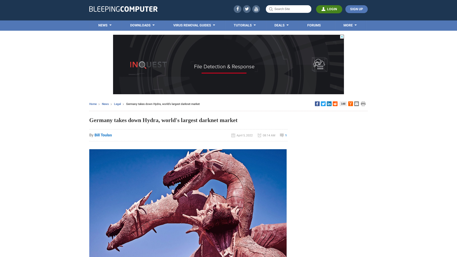 Germany takes down Hydra, world's largest darknet market