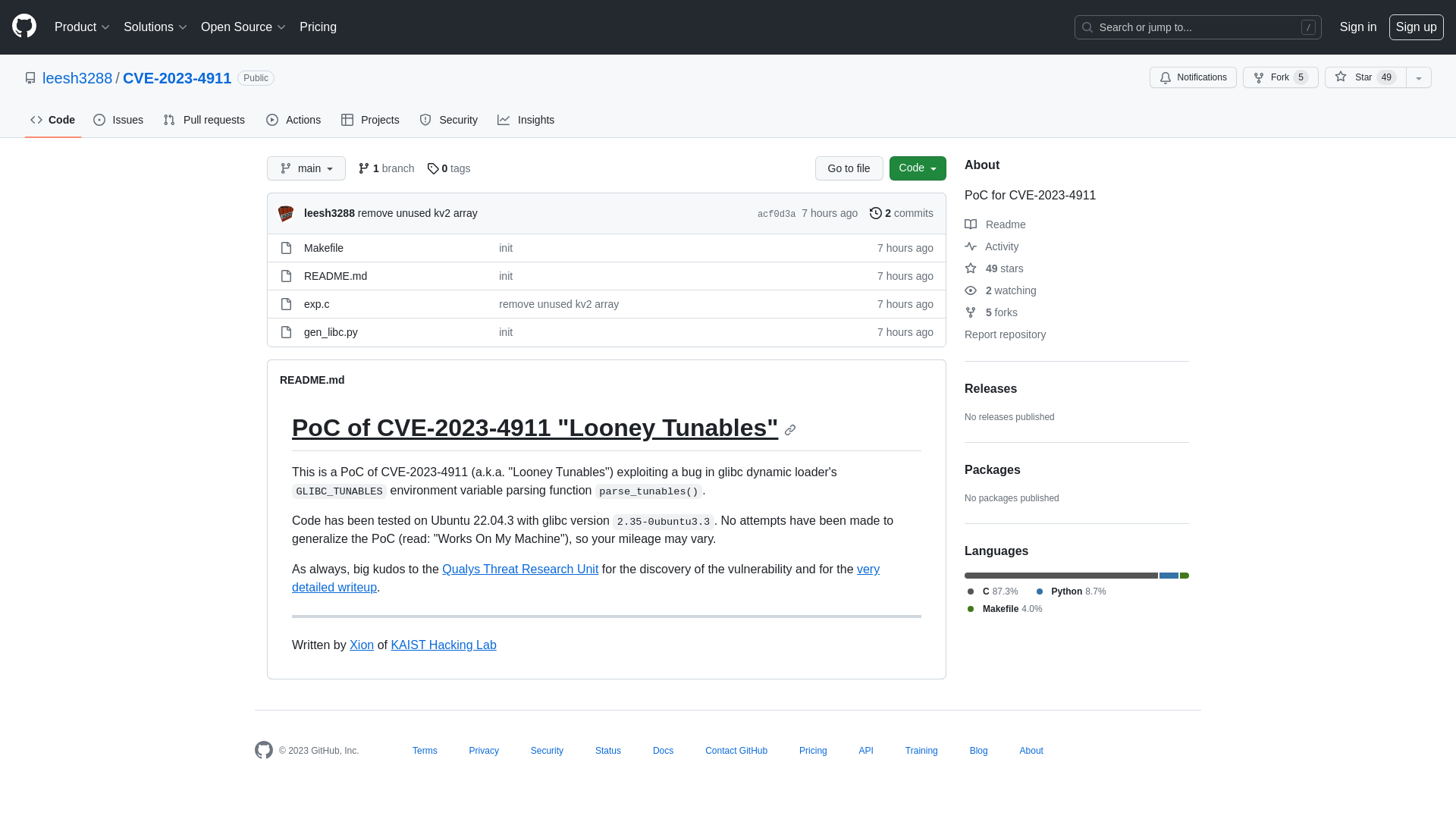 GitHub - leesh3288/CVE-2023-4911: PoC for CVE-2023-4911