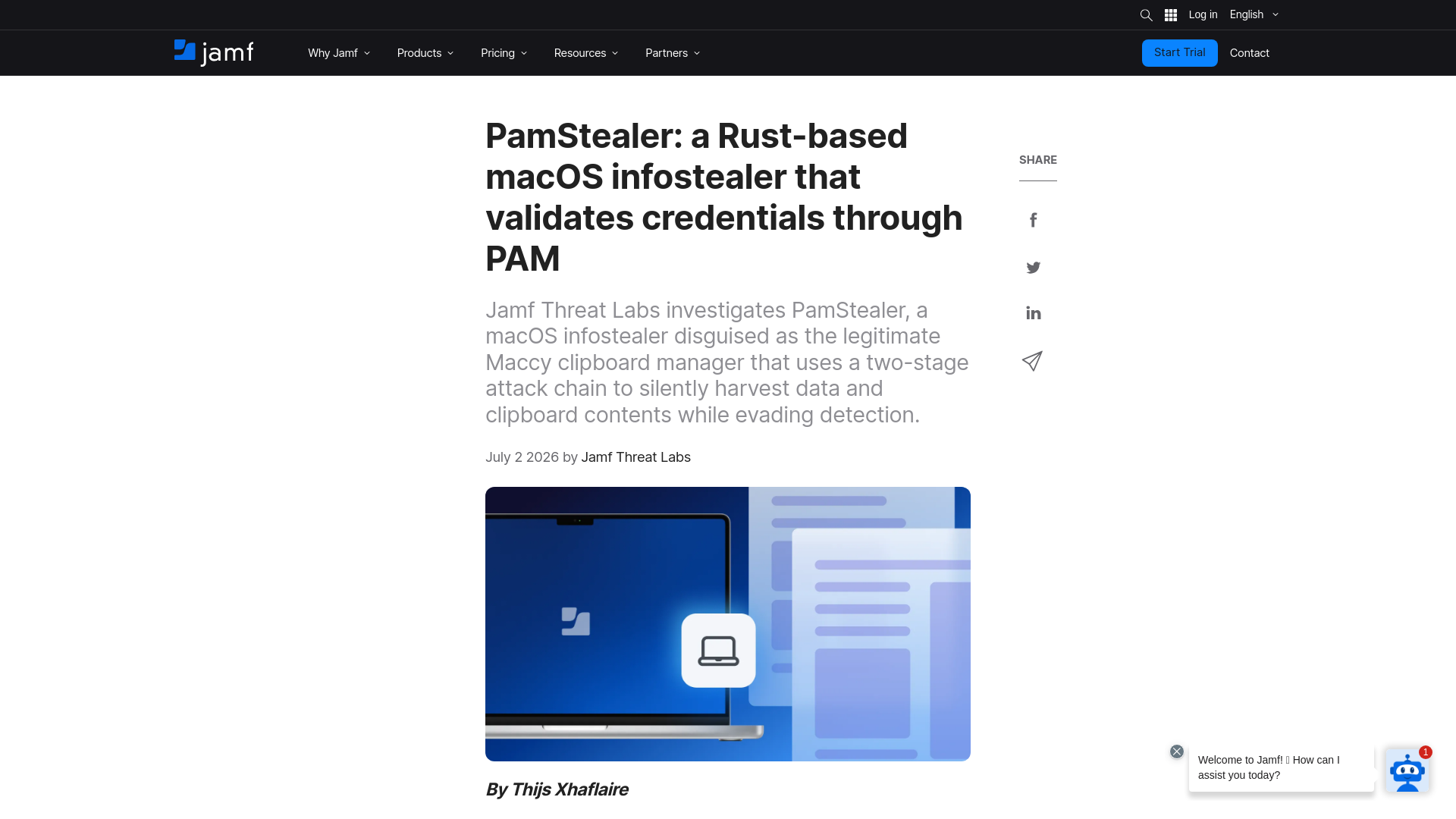 PamStealer: macOS Malware Posing as Clipboard Manager App