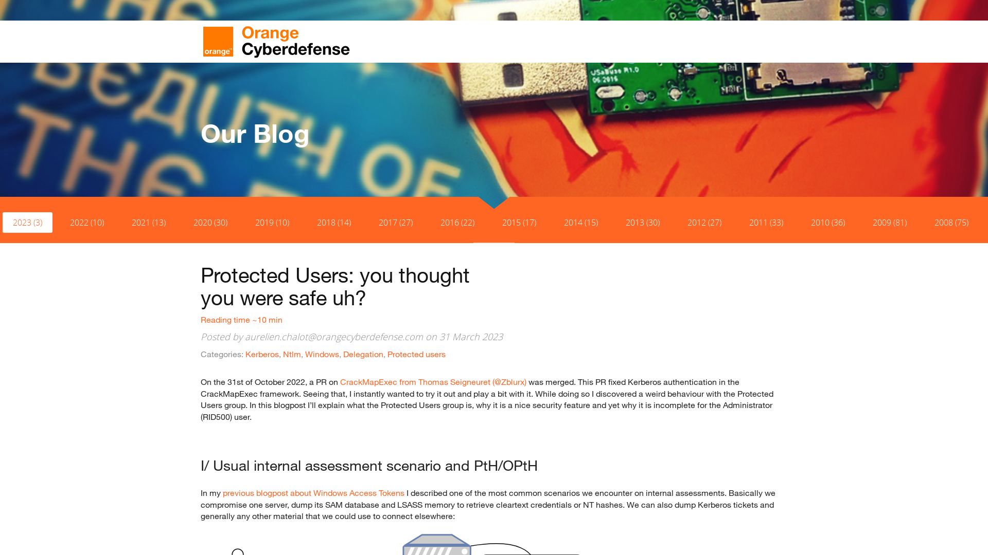 SensePost | Protected users: you thought you were safe uh?