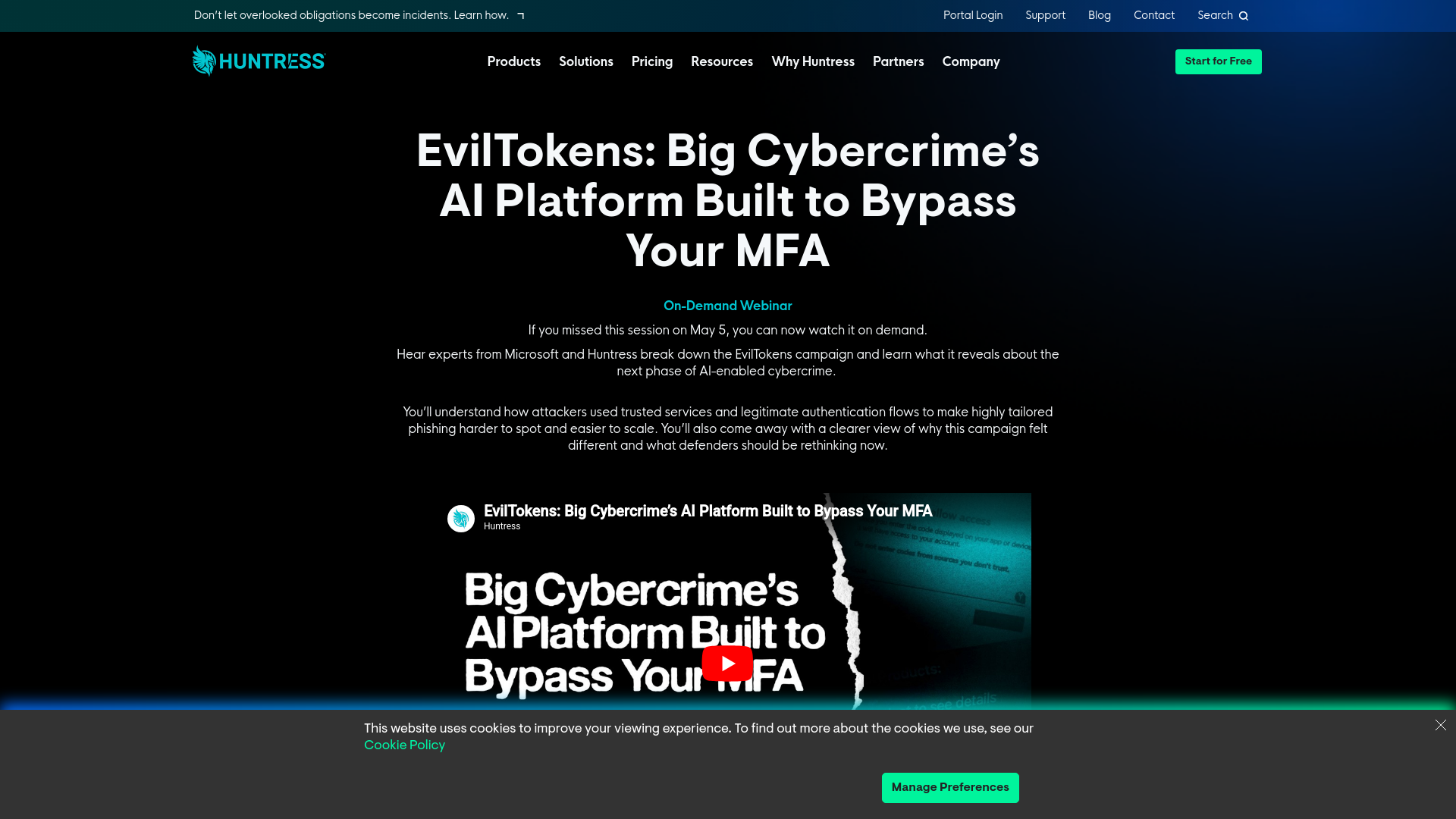 EvilTokens: Big Cybercrime’s AI Platform Built to Bypass Your MFA | Huntress
