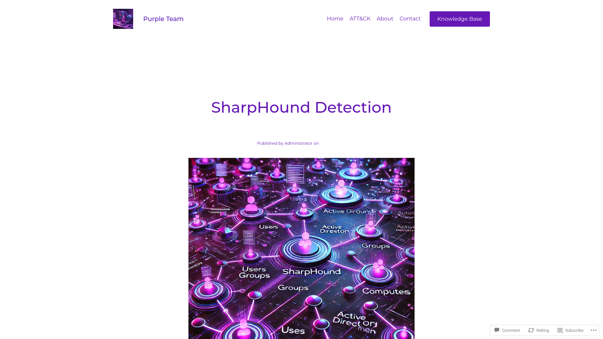 SharpHound Detection – Purple Team