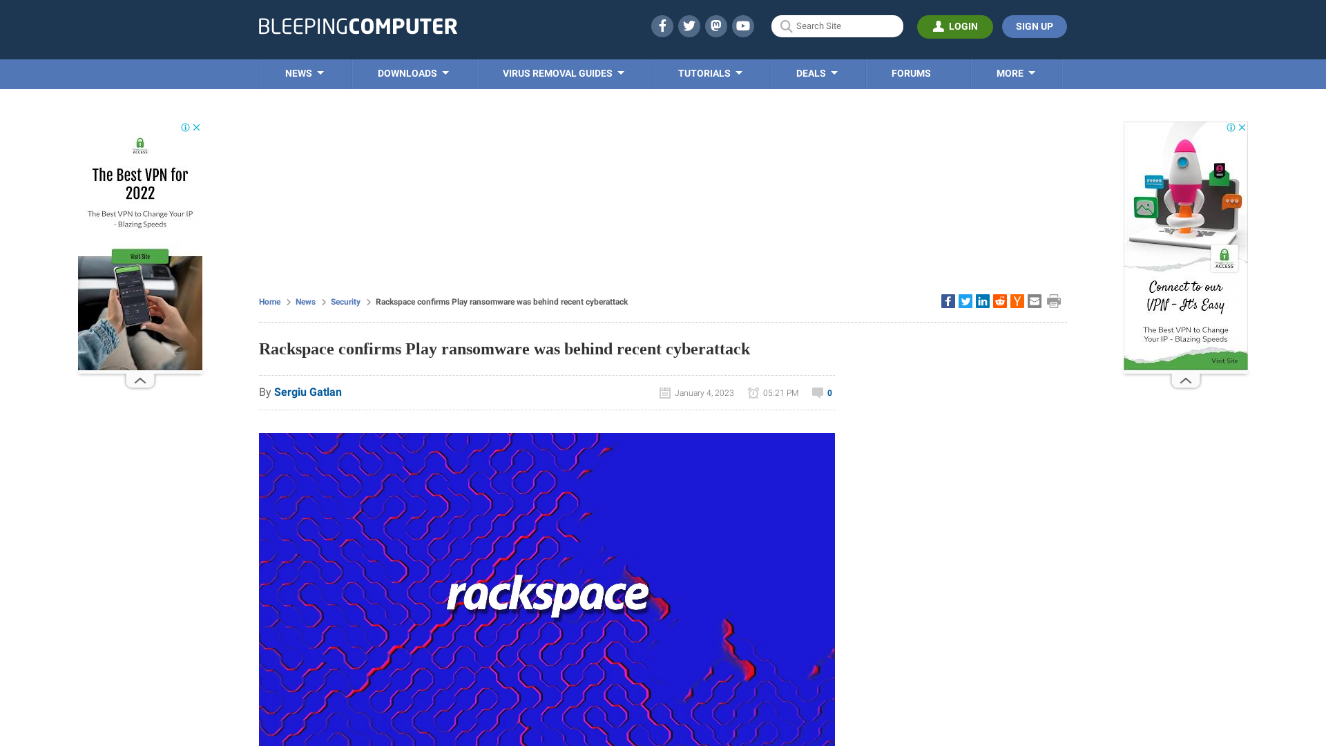 Rackspace confirms Play ransomware was behind recent cyberattack