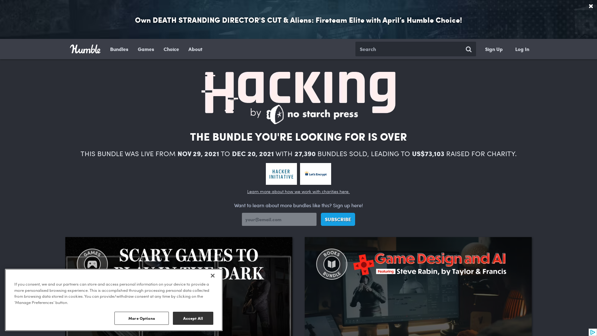 Humble Book Bundle: Hacking by No Starch Press