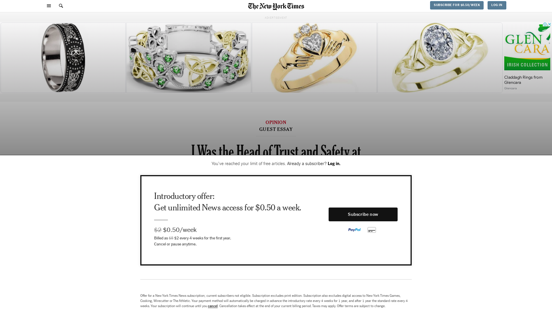 Opinion | What’s Twitter’s Future? The Former Head of Trust And Safety Weighs In - The New York Times