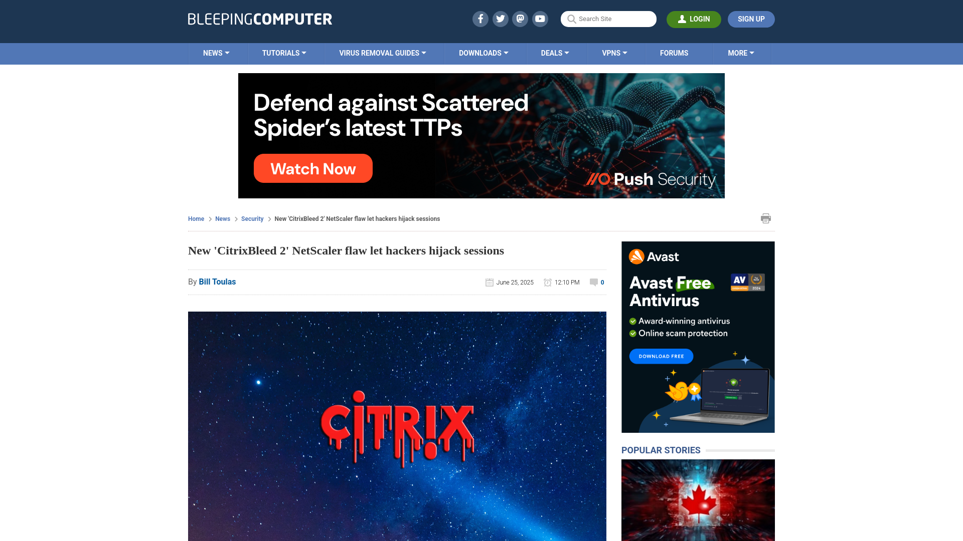 New 'CitrixBleed 2' NetScaler flaw let hackers hijack sessions