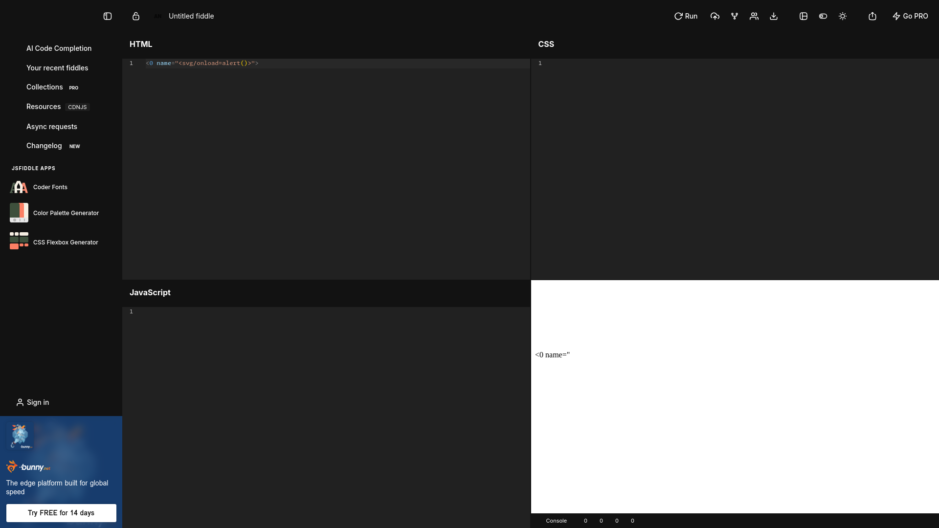 Edit fiddle - JSFiddle - Code Playground