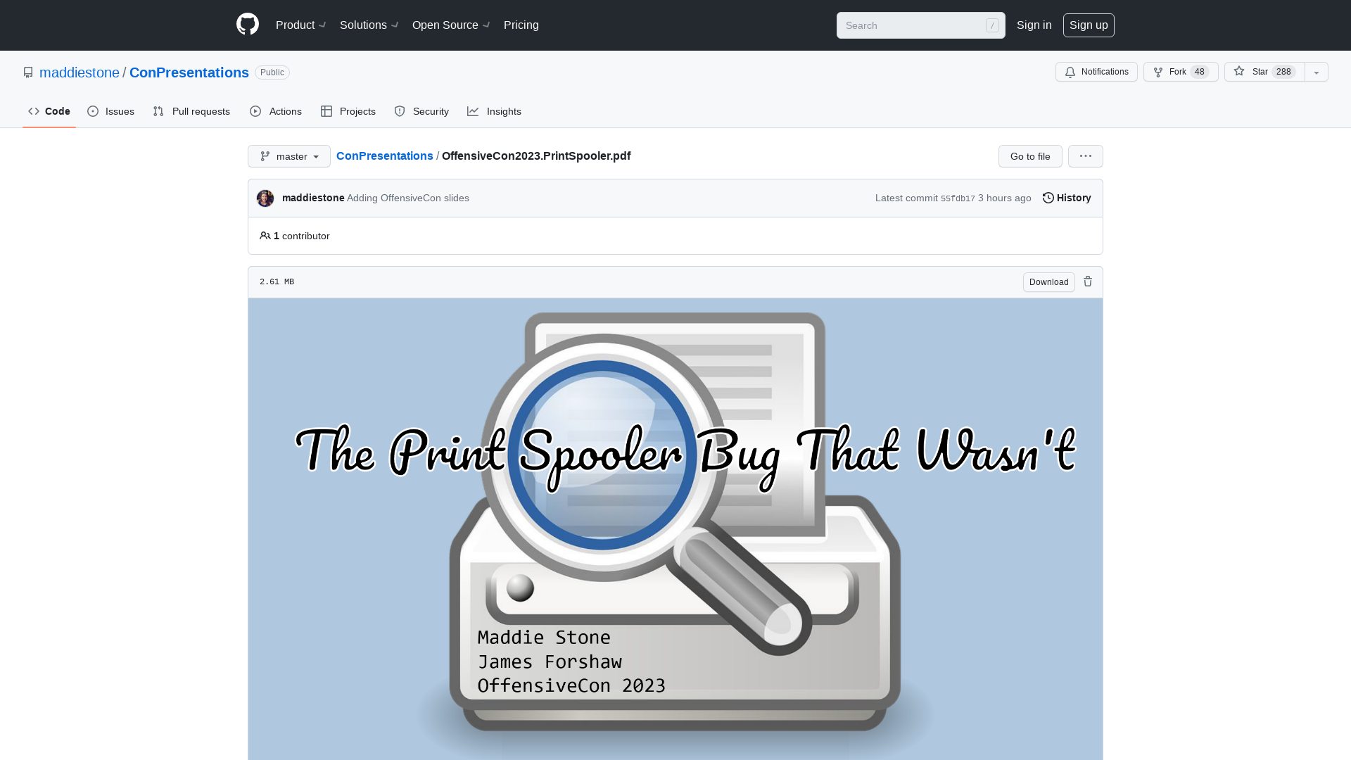 ConPresentations/OffensiveCon2023.PrintSpooler.pdf at master · maddiestone/ConPresentations · GitHub