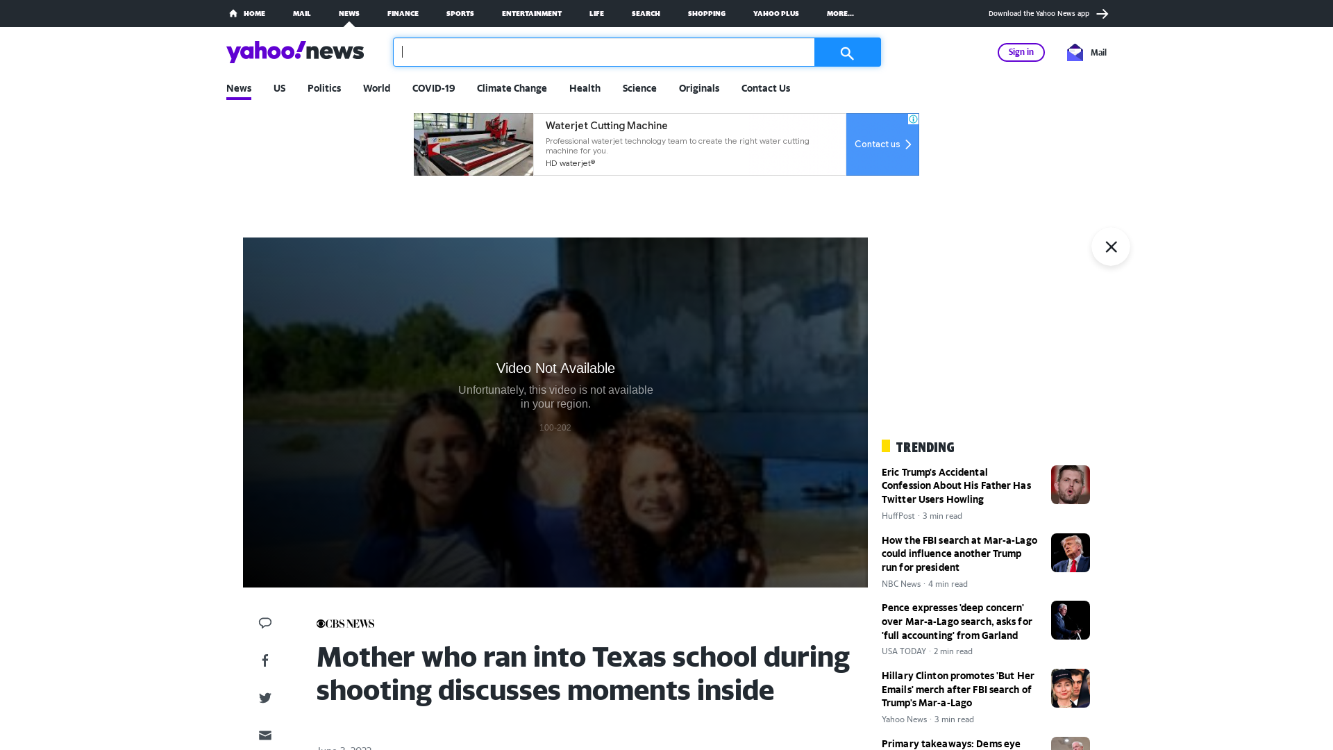 Mother who ran into Texas school during shooting discusses moments inside