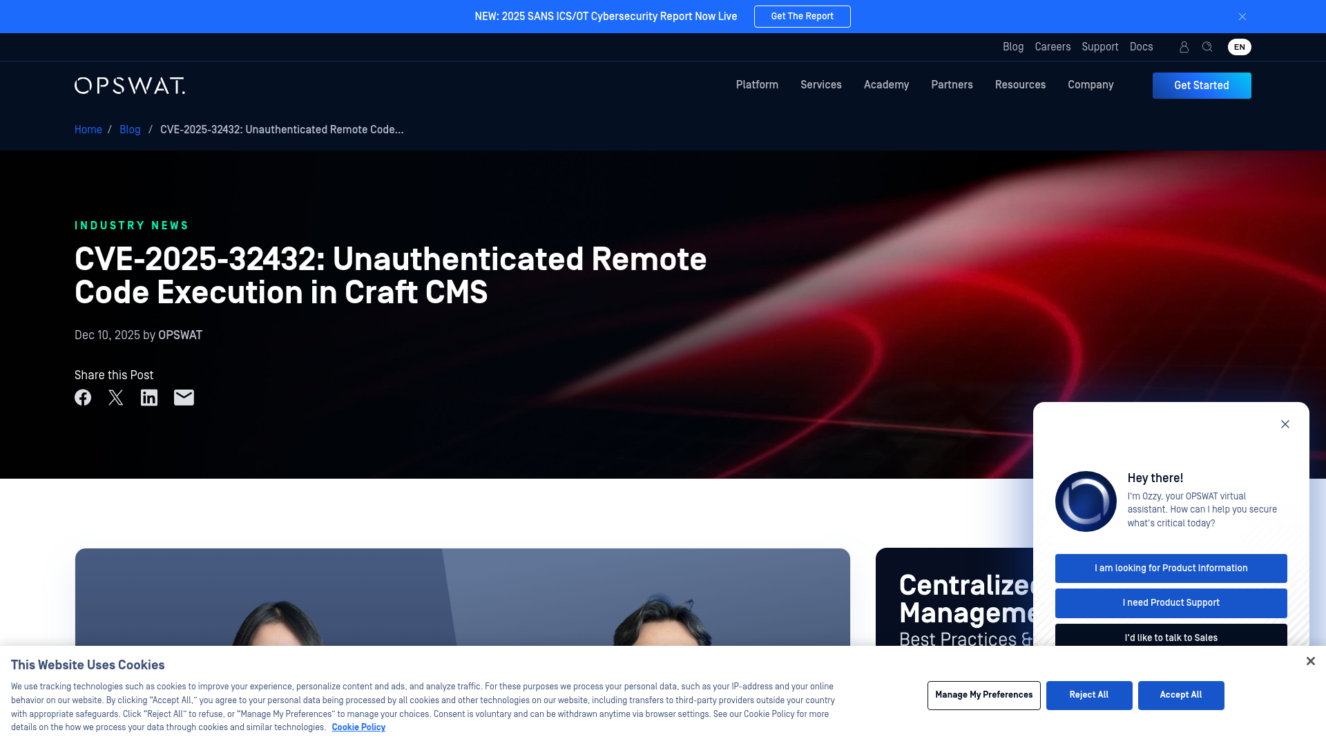 CVE-2025-32432: Craft CMS RCE Vulnerability Explained - OPSWAT
