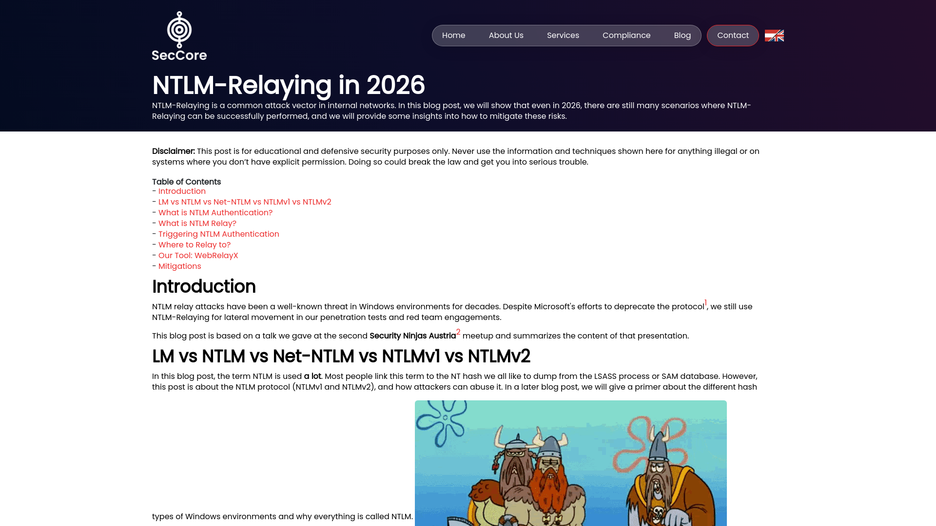 NTLM-Relaying in 2026 | SecCore GmbH