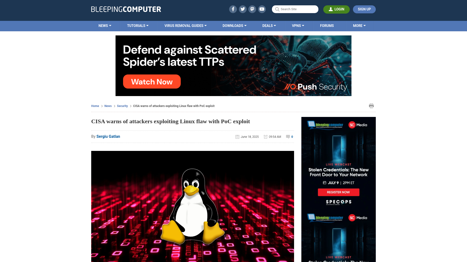 CISA warns of attackers exploiting Linux flaw with PoC exploit