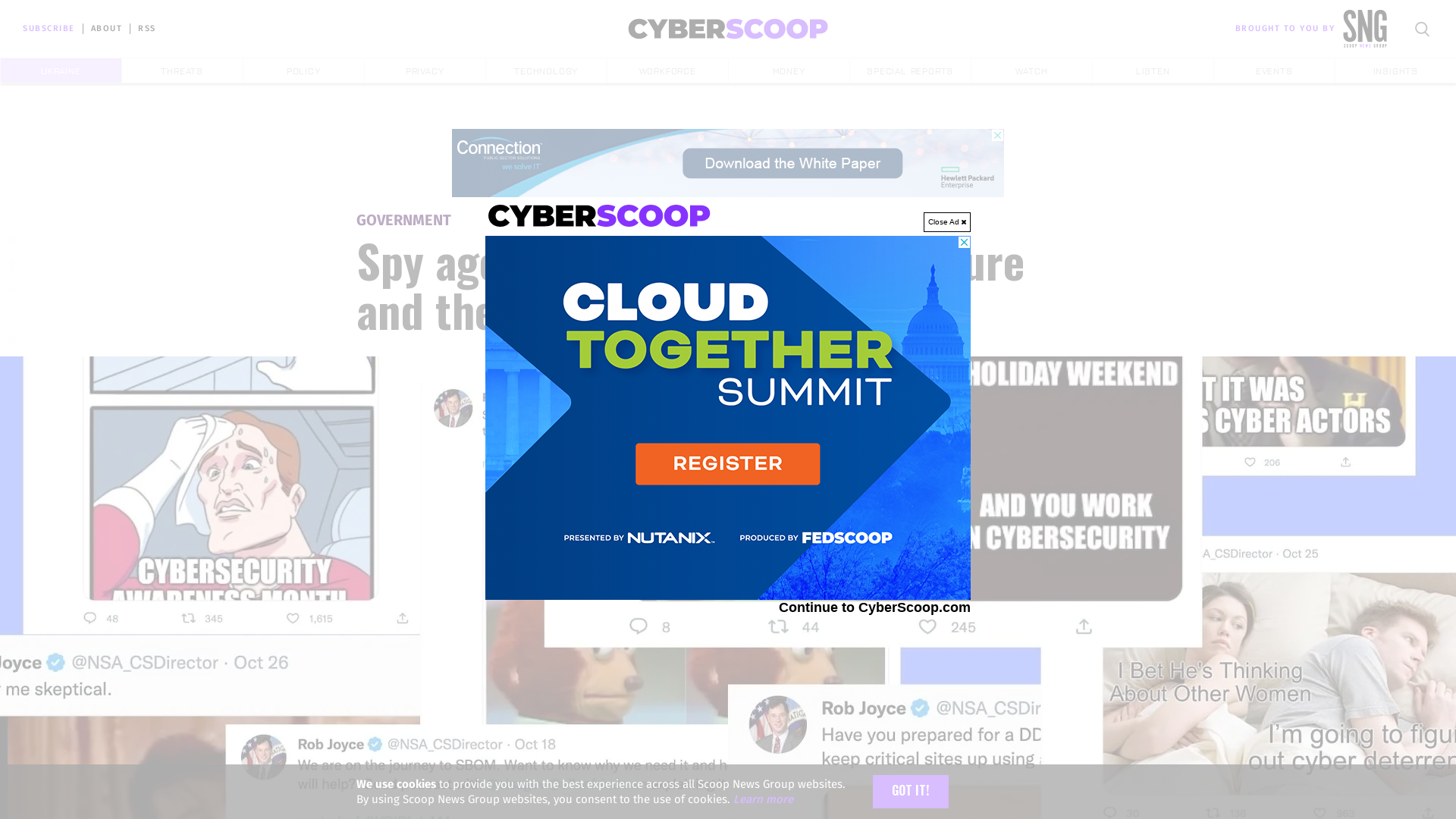 Spy agency embraces meme culture and the internet is here for it - CyberScoop