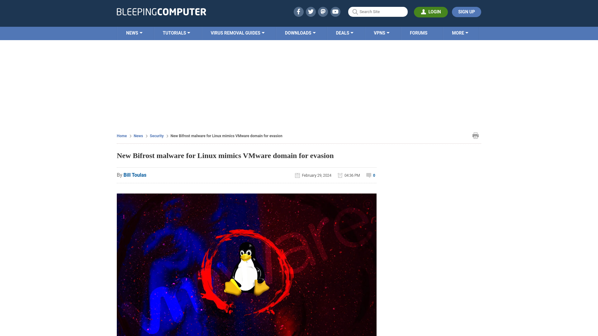 New Bifrost malware for Linux mimics VMware domain for evasion