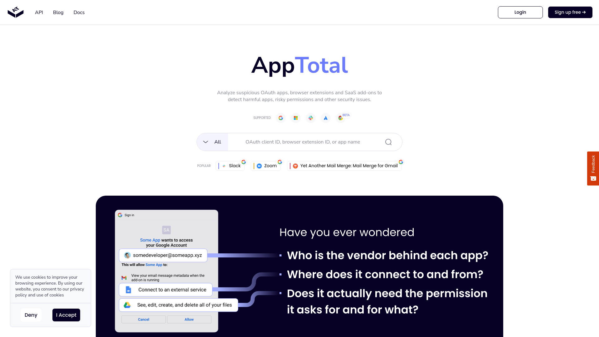 AppTotal - Analyze third-party OAuth apps