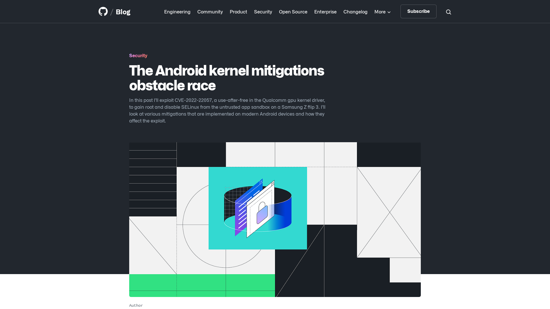 The Android kernel mitigations obstacle race | The GitHub Blog