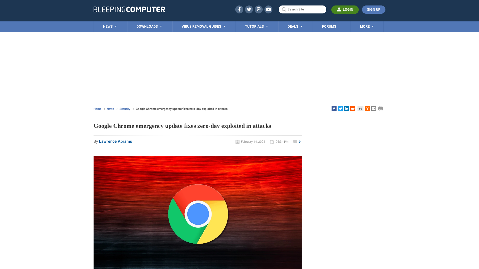Google Chrome emergency update fixes zero-day exploited in attacks