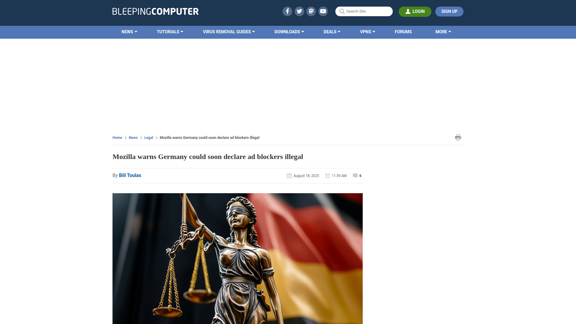 Mozilla warns Germany could soon declare ad blockers illegal