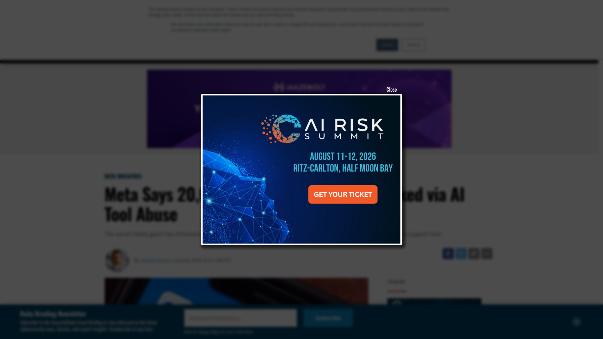 Meta Says 20,000 Instagram Accounts Hacked via AI Tool Abuse - SecurityWeek