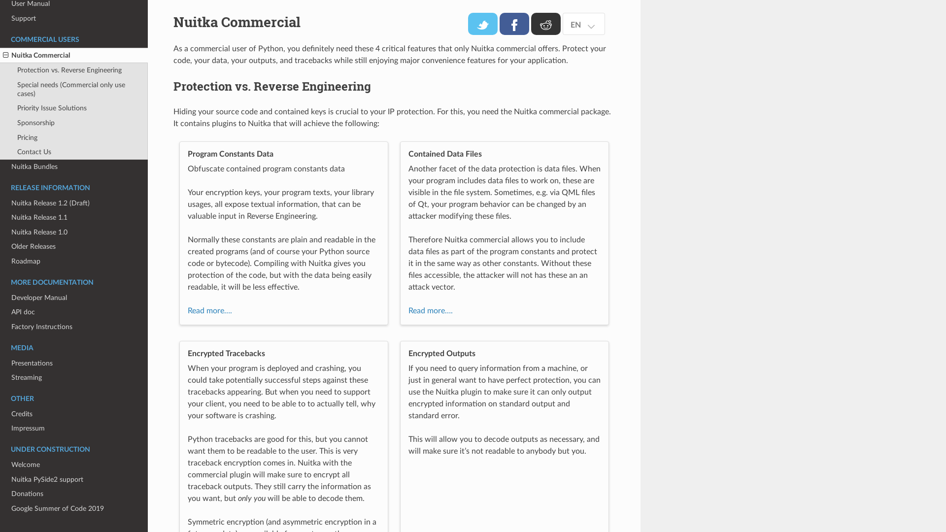 Nuitka Commercial — Nuitka the Python Compiler documentation