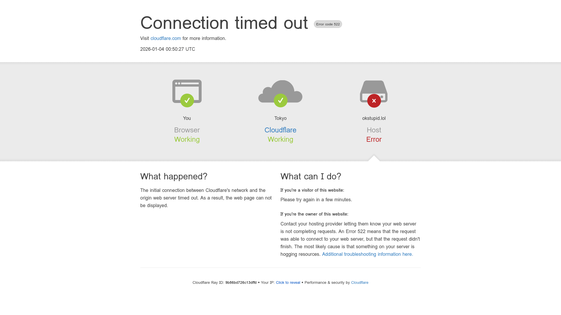 okstupid.lol | 522: Connection timed out