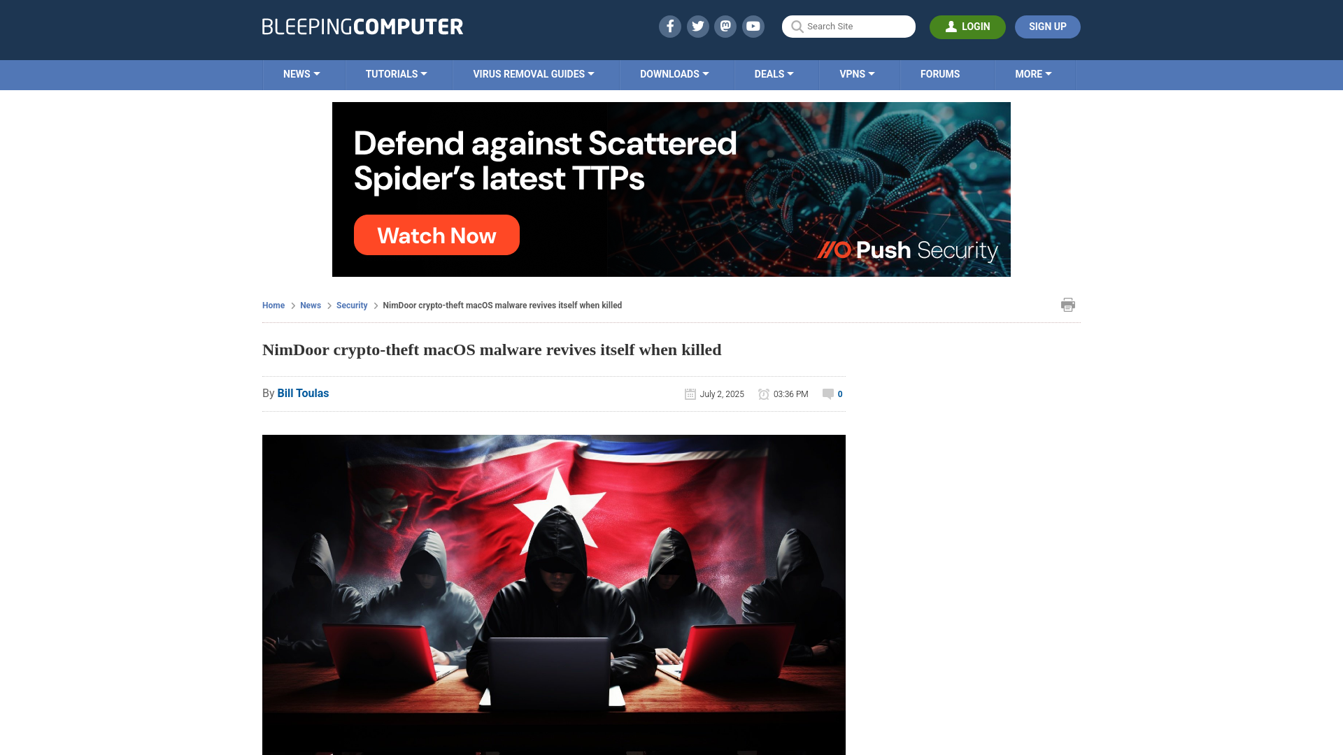 NimDoor crypto-theft macOS malware revives itself when killed