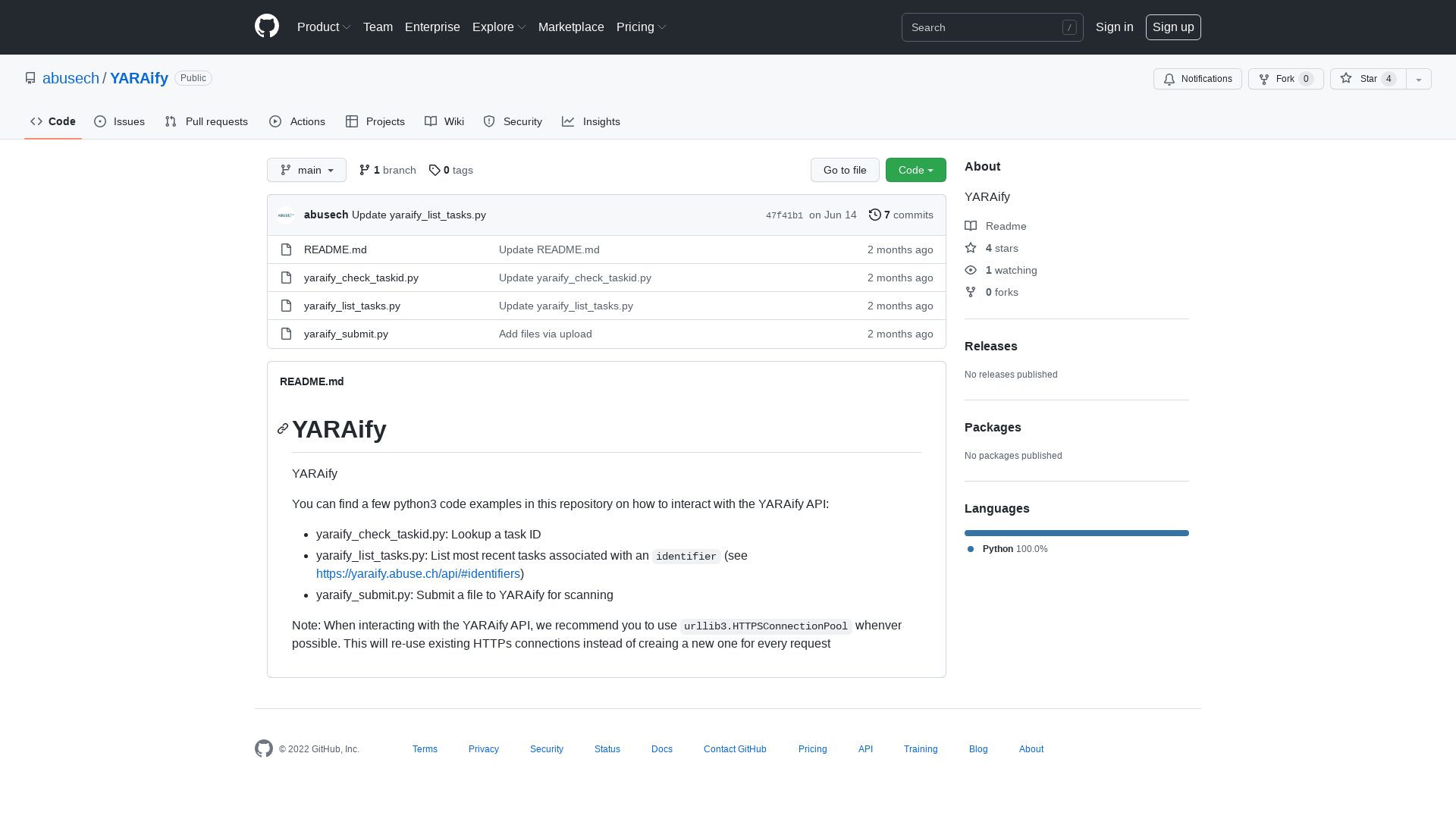 GitHub - abusech/YARAify: YARAify