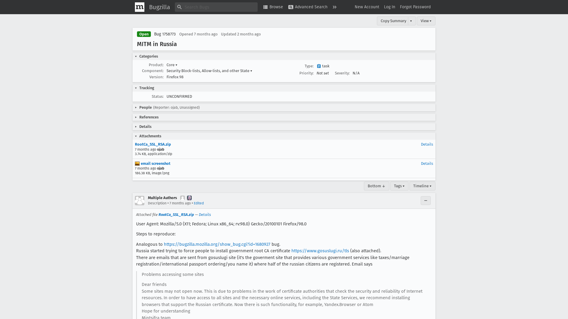 1758773 - MITM in Russia