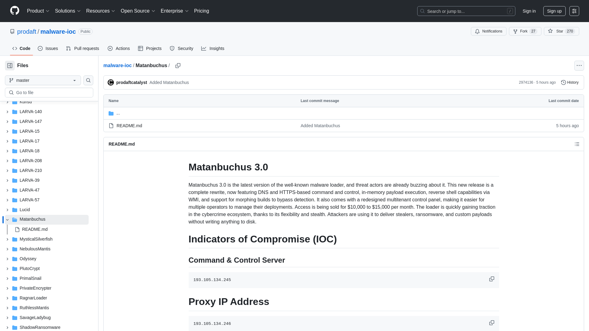 malware-ioc/Matanbuchus at master · prodaft/malware-ioc · GitHub