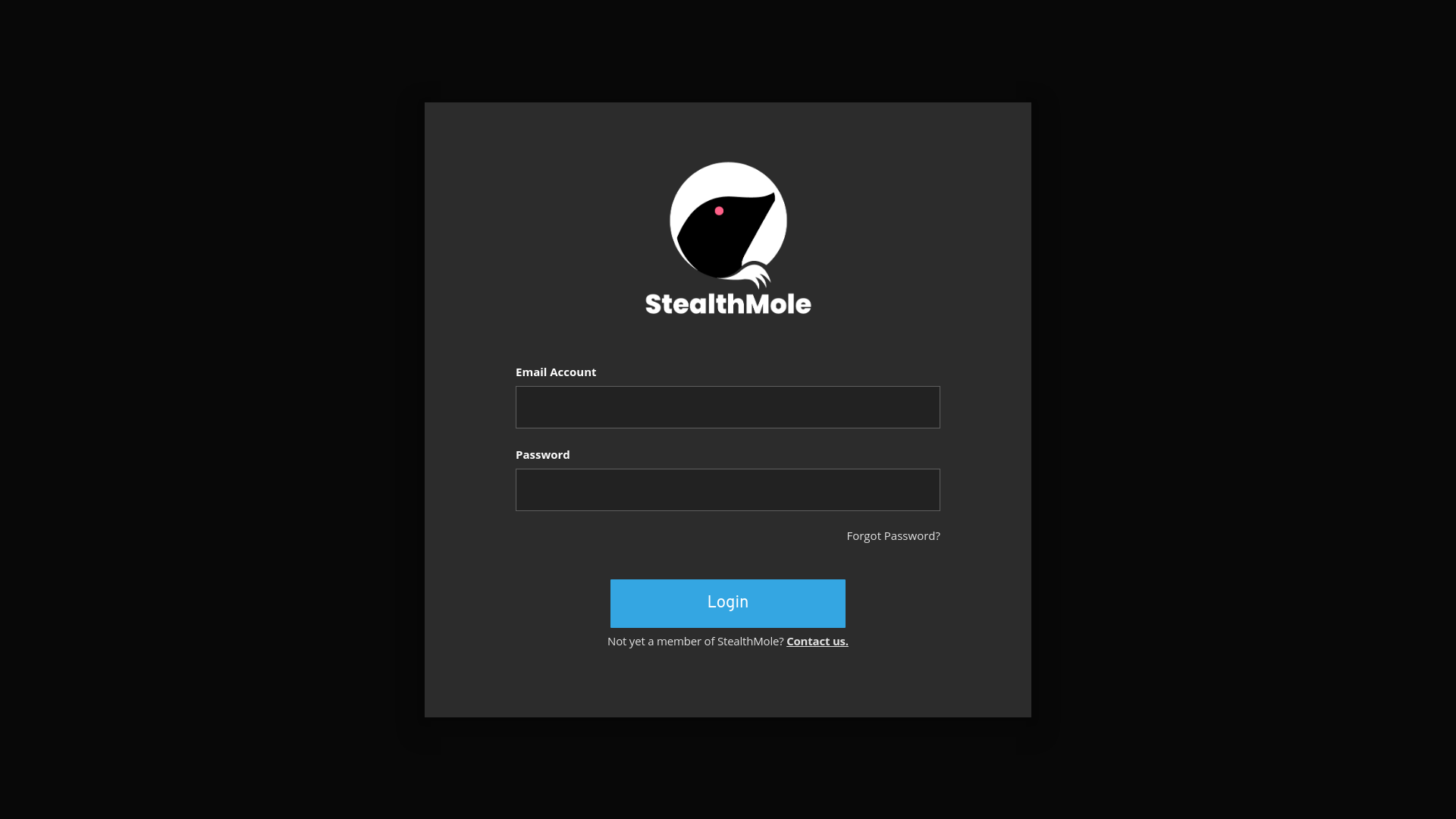 Sign in to stealthmole