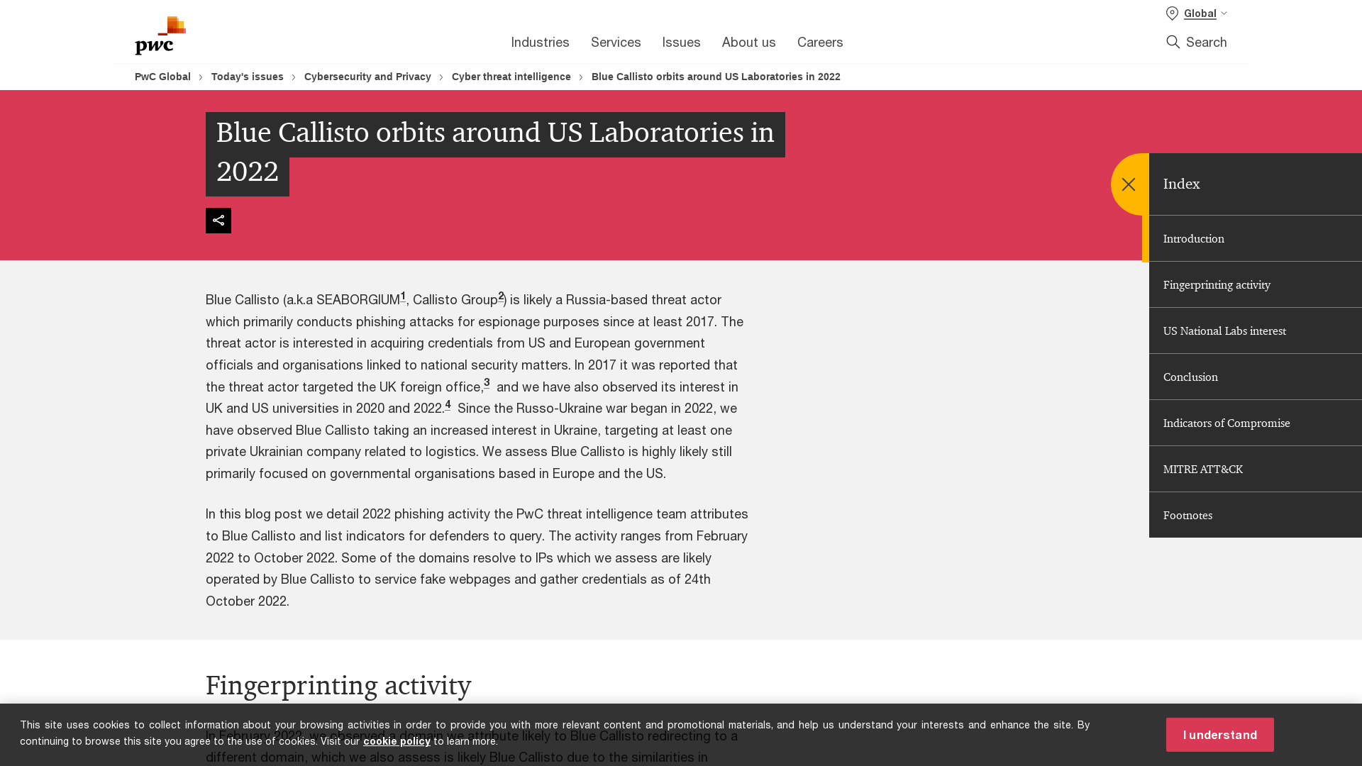 Blue Callisto orbits around US Laboratories in 2022
