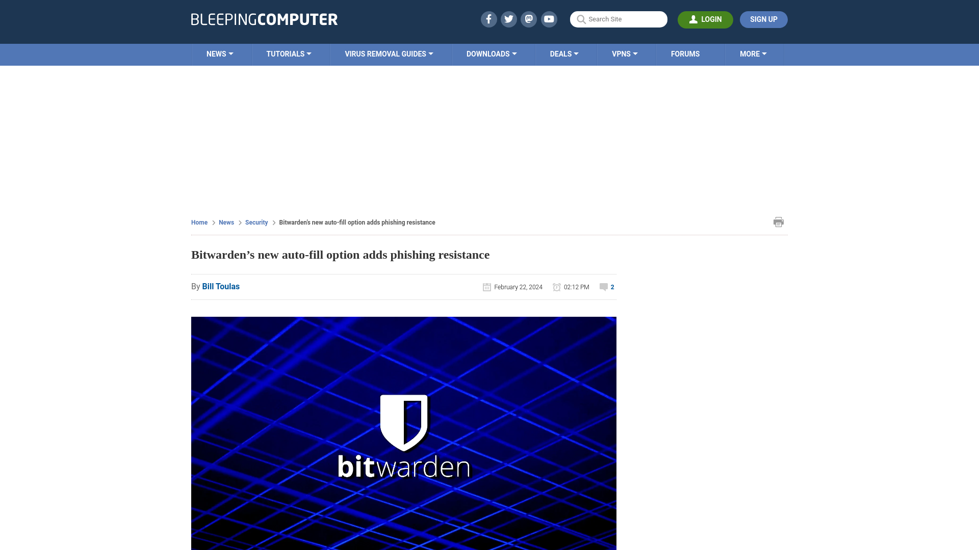 Bitwarden’s new auto-fill option adds phishing resistance