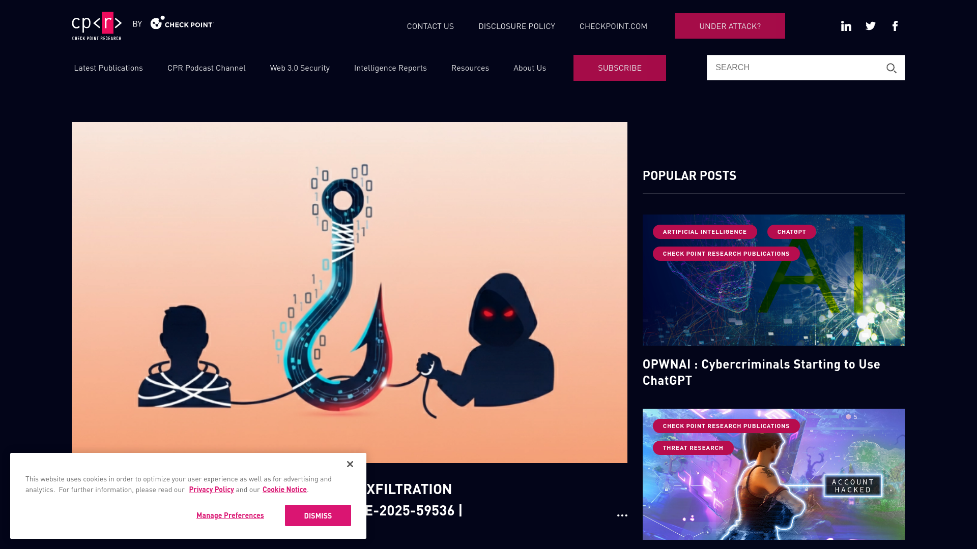 Caught in the Hook: RCE and API Token Exfiltration Through Claude Code Project Files | CVE-2025-59536 | CVE-2026-21852 - Check Point Research