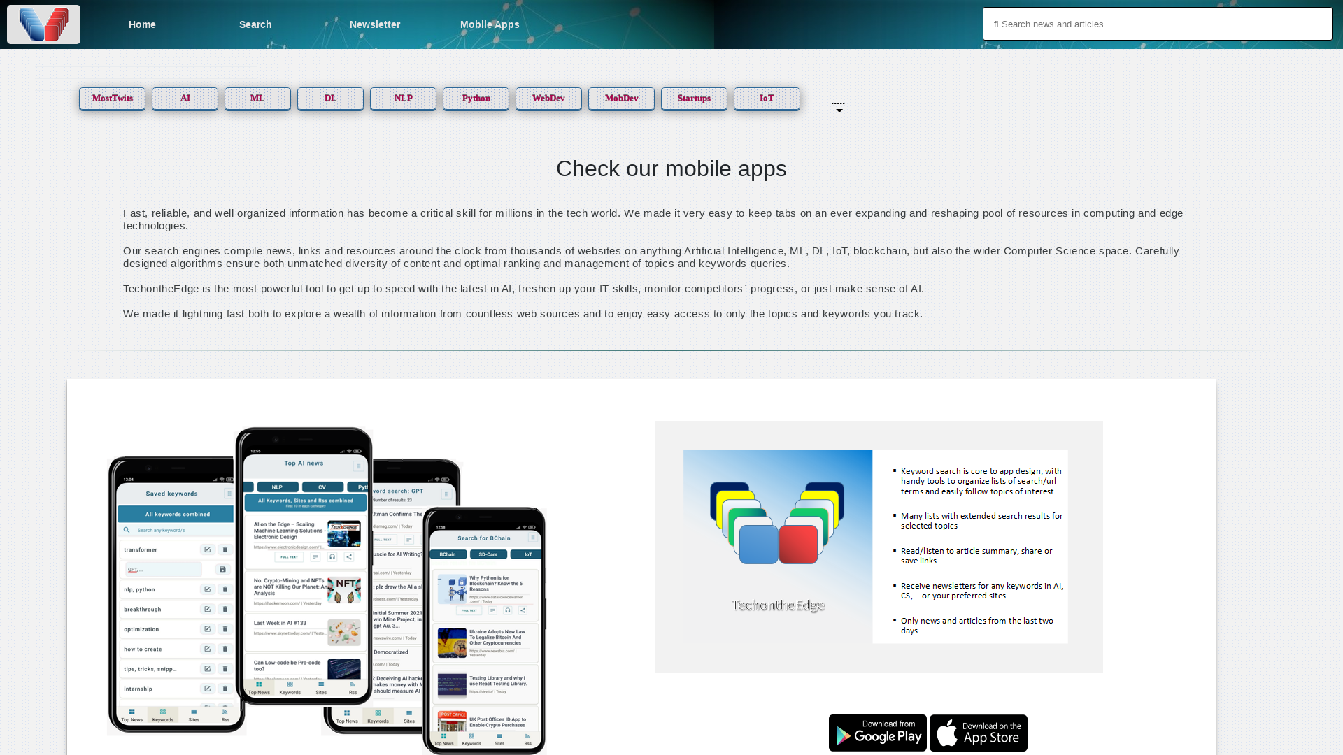TechontheEdge - Download our mobile app