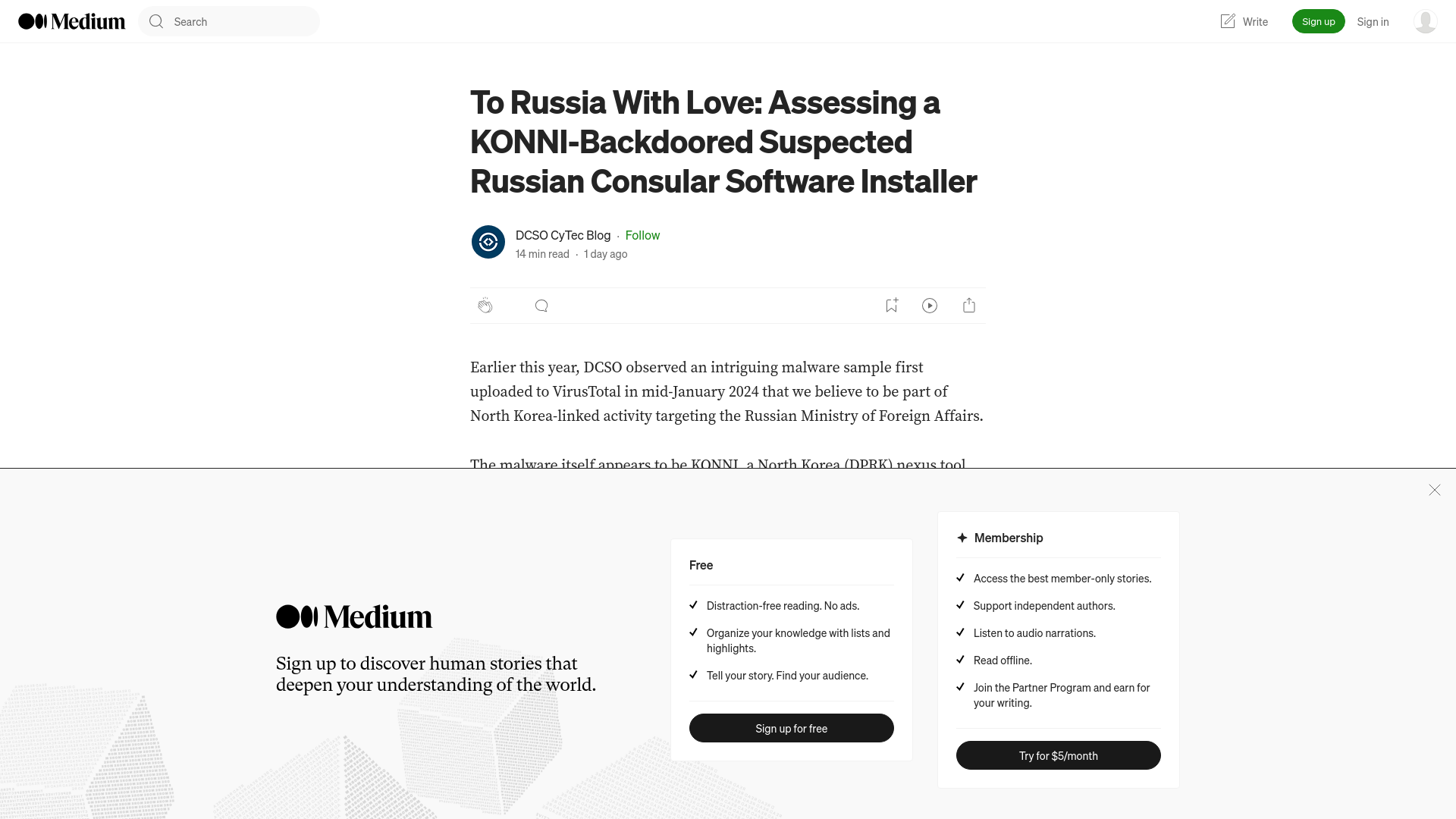 To Russia With Love: Assessing a KONNI-Backdoored Suspected Russian Consular Software Installer | by DCSO CyTec Blog | Feb, 2024 | Medium