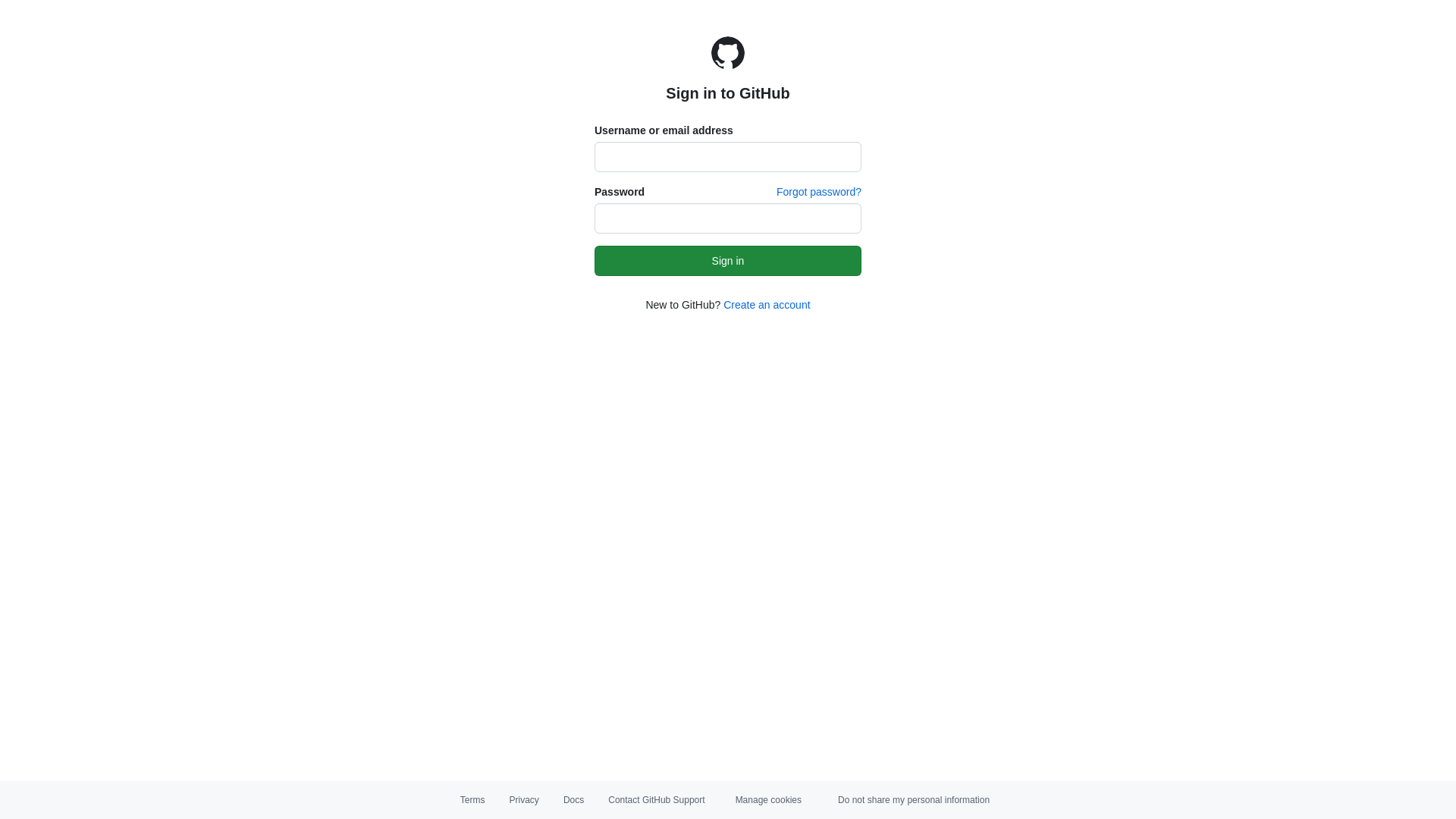 Sign in to GitHub · GitHub