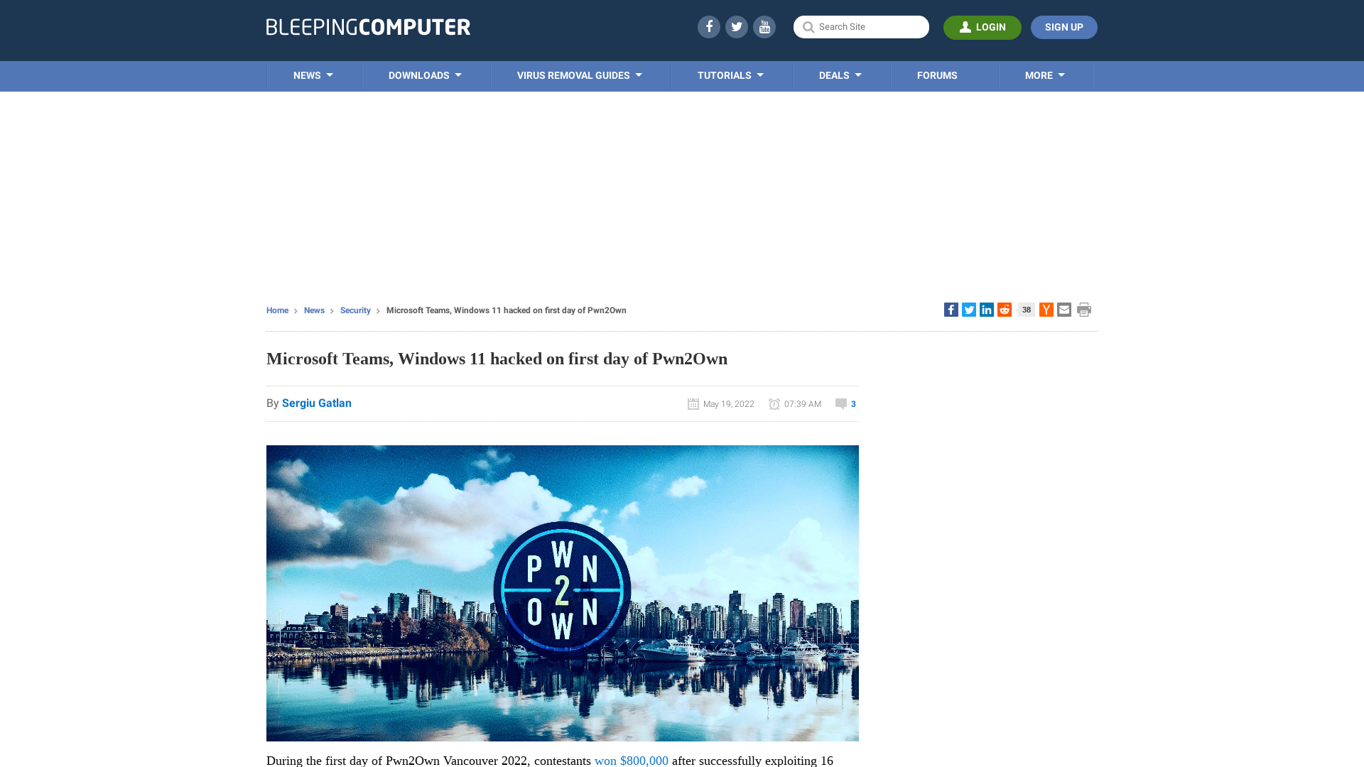 Microsoft Teams, Windows 11 hacked on first day of Pwn2Own