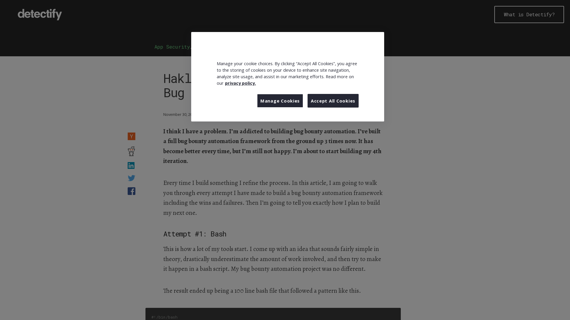 Hakluke: Creating the Perfect Bug Bounty Automation - Detectify Labs