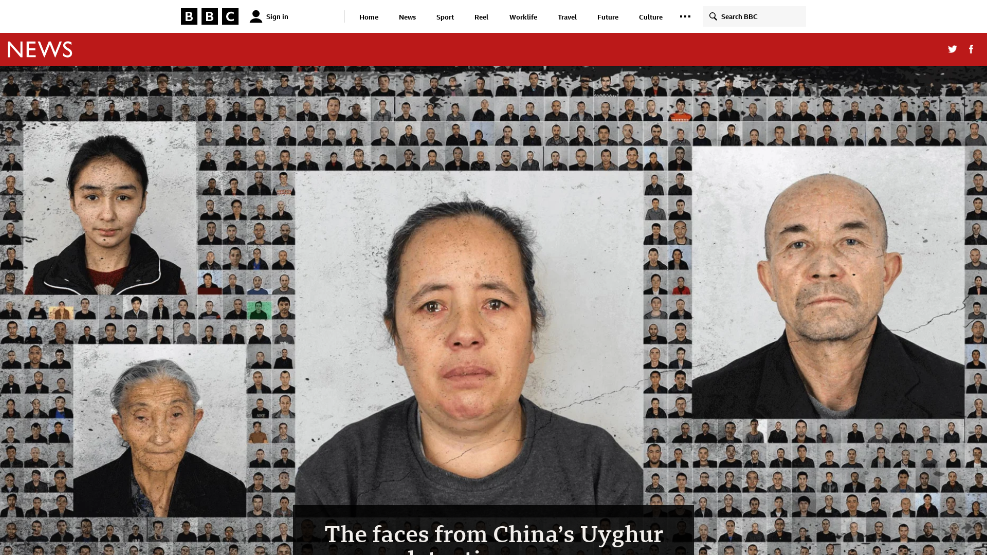 The faces from China’s Uyghur detention camps