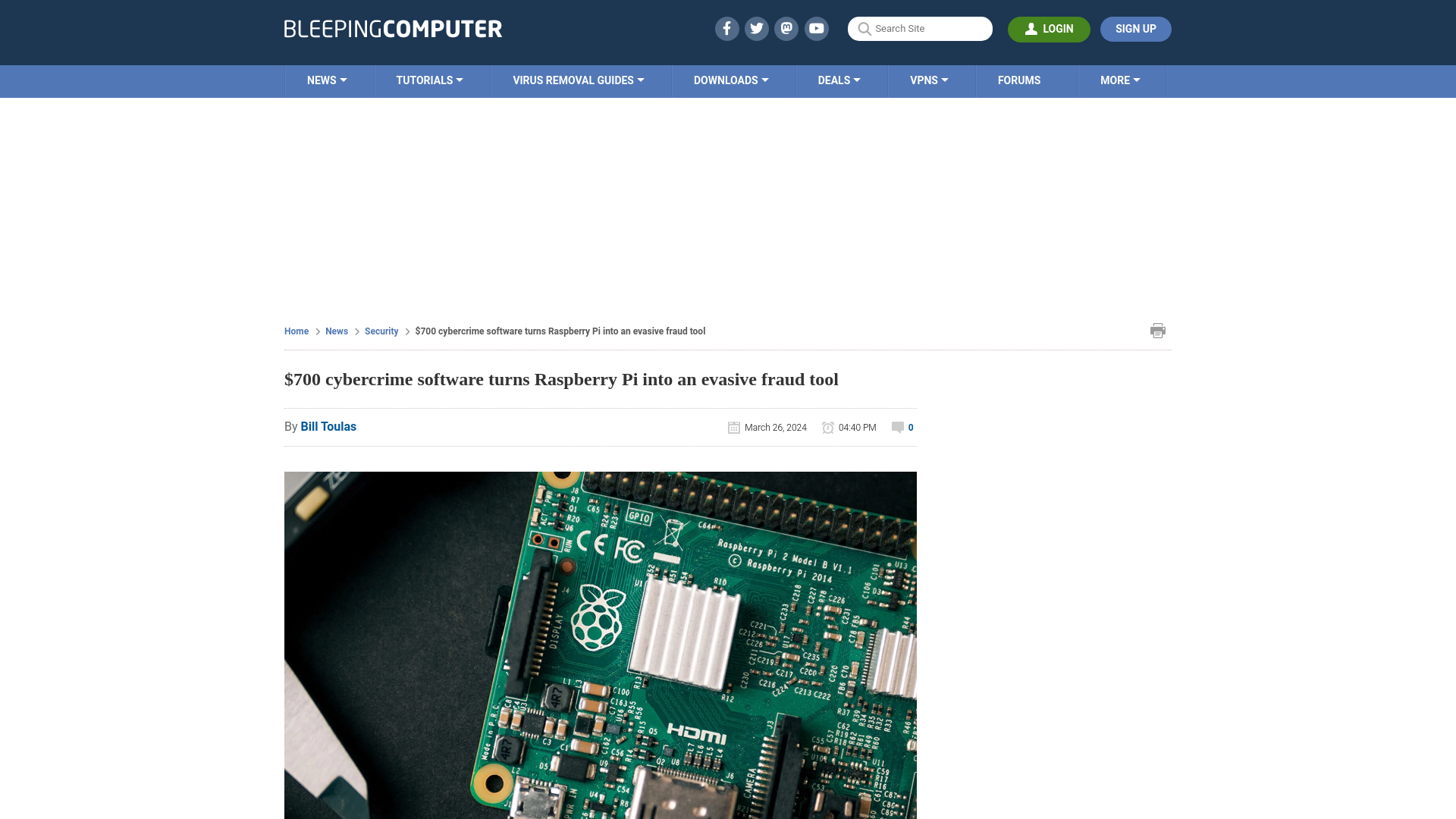 $700 cybercrime software turns Raspberry Pi into an evasive fraud tool