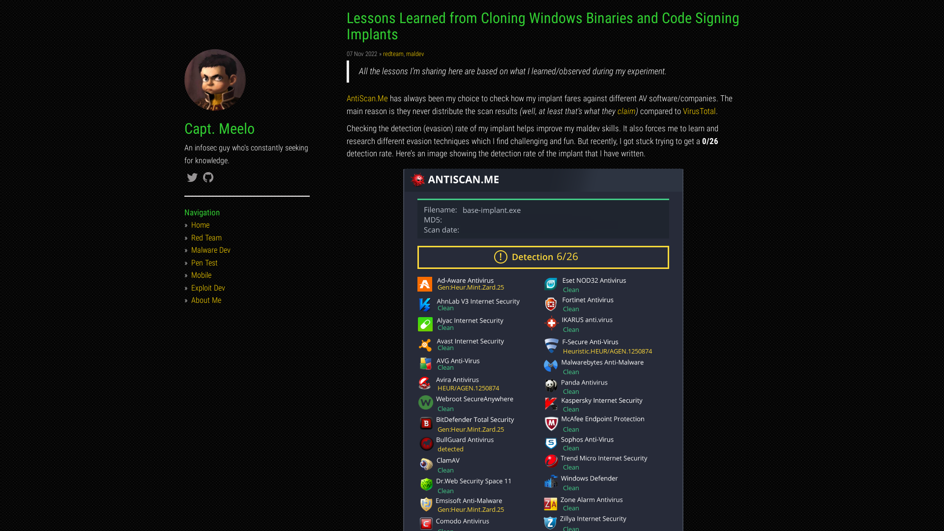 Lessons Learned from Cloning Windows Binaries and Code Signing Implants - Hack.Learn.Share