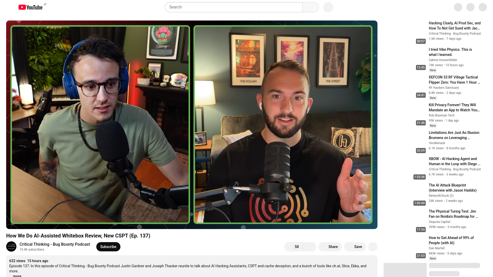 How We Do AI-Assisted Whitebox Review, New CSPT (Ep. 137) - YouTube