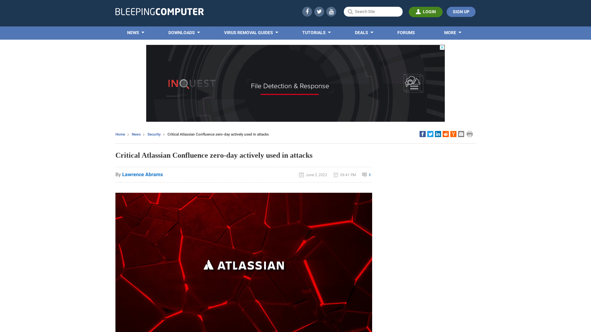 Critical Atlassian Confluence zero-day actively used in attacks