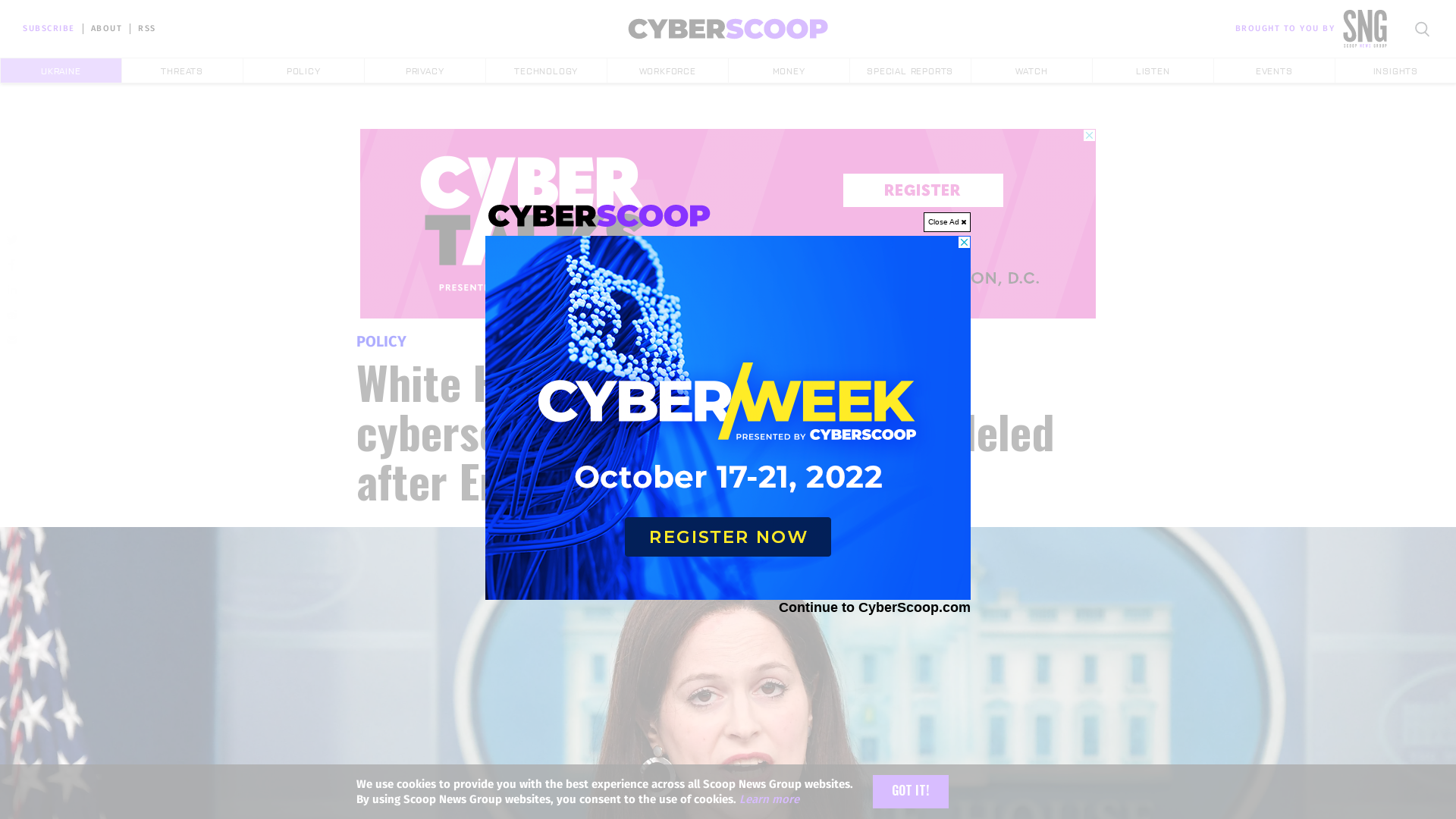 White House to unveil ambitious cybersecurity labeling effort modeled after Energy Star - CyberScoop
